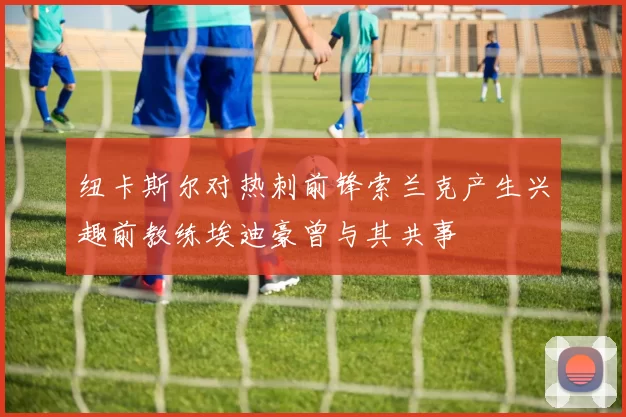 纽卡斯尔对热刺前锋索兰克产生兴趣前教练埃迪豪曾与其共事