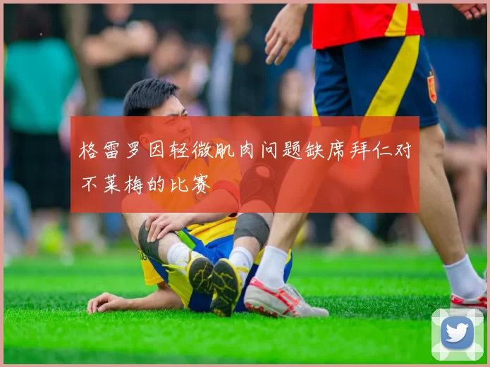 格雷罗因轻微肌肉问题缺席拜仁对不莱梅的比赛